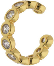 Mumbai Accessories Jewellery Earrings Ear Cuffs Gull Nuni Copenhagen*Betinget Tilbud