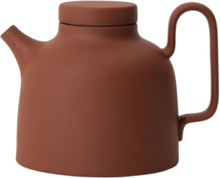 Sand Tea Pot Inc. Tea Strainer Home Tableware Jugs & Carafes Teapots Brown Design House Stockholm