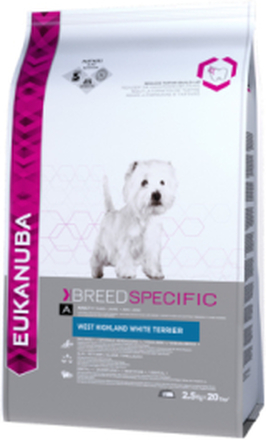 Eukanuba West Highland White Terrier - Hondenvoer - Kip 2.5 kg
