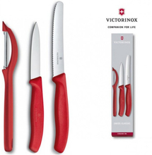 Set con 3 utensili da cucina rosso - Victorinox Swissclassic