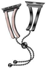 Dressy smykker armbånd rustfrit Steel urrem til Apple Watch Series 6 SE 5 4 44mm / Series 3 2 1 42mm