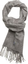 Plain Lambswool Scarf Accessories Scarves Winter Scarves Grey Barbour