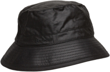 Wax Sports Hat Designers Headwear Bucket Hats Black Barbour