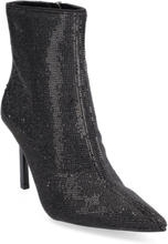 Iyanna-R Bootie Shoes Boots Ankle Boots Ankle Boots With Heel Black Steve Madden