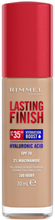 Rimmel London Clean Lasting Finish Foundation 100 Ivory