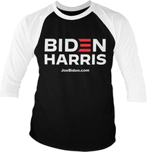 Biden Harris Baseball 3/4 Sleeve Tee, Long Sleeve T-Shirt