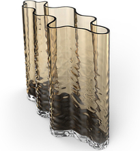 Cooee Design Gry Wide vase, 19 cm, cognac