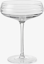 Champagne Coupe Triple Cut Home Tableware Glass Champagne Glass Nude Louise Roe