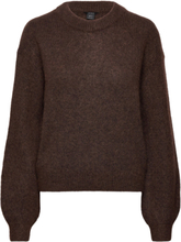 Sweater Selma Tops Knitwear Jumpers Brown Lindex