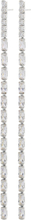Luminary Earrings Long Steel Accessories Jewellery Earrings Studs Silver Edblad