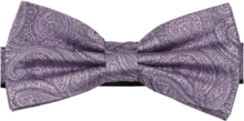 Paisley Silk Bow Tie Butterfly Pink Portia 1924
