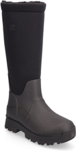Wonderwelly Atb Fleece-Lined Roll-Down Rain Boots Regnstøvler Sko Svart FitFlop*Betinget Tilbud