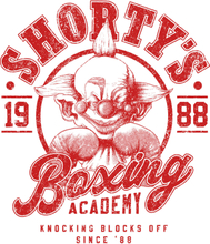 Shorty's Boxing Gym Mono Unisex Ringer T-Shirt - White/Red - XS - White/Red