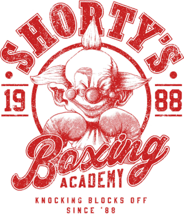Shorty's Boxing Gym Mono Unisex Ringer T-Shirt - White/Red - M - White/Red
