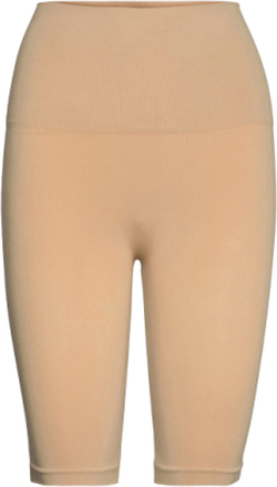 Pcimagine Shapewear Shorts Lingerie Shapewear Bottoms Brun Pieces*Betinget Tilbud