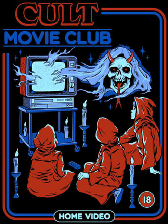 Cult Movie Club Men's T-Shirt - Black - 3XL - Black