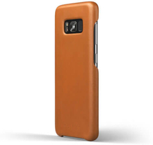 Mujjo Leather Case Galaxy S8 bruin