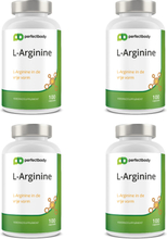 Perfectbody L-arginine Capsules 4-pack - 400 Capsules