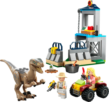 LEGO Jurassic Park Velociraptor Escape Dinosaur Toy (76957)