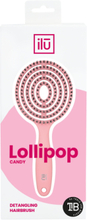 "Ilu Brush Lollipop Pink Beauty Women Hair Hair Brushes & Combs Detangling Brush Nude ILU"