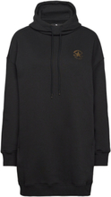 Longline Hoodie Sport Sweatshirts & Hoodies Hoodies Black Converse