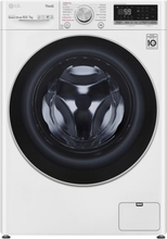 LG F4dv710s1we Vaske-tørremaskine - Hvid