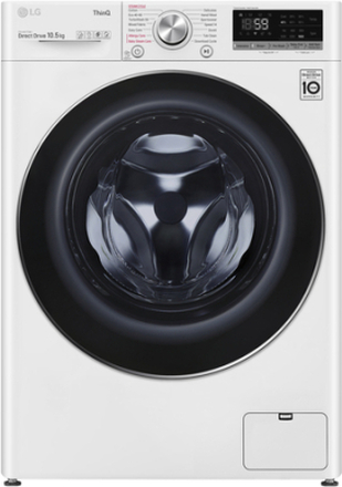 LG F6WV710S1W Vaskemaskine - Hvid