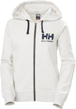 Helly Hansen W HH Logo Full Zip Hoodie Nimbus Cloud Melange