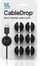 Bluelounge CableDrop 6-pack zwart