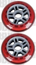 Scooter Red Wheels (2 Pack) - Step Wielen