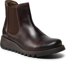 Boots Fly London Salv P143195001 Dk Brown