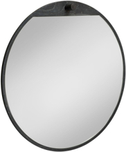 "Tillbakablick Spejl Rund Home Furniture Mirrors Round Mirrors Black Essem Design"