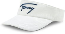 Solskärm Tommy Jeans Spring Break Visor AW0AW14600 White YBL