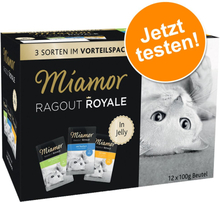 Miamor Ragout Royale - gemischtes Paket - Jelly I (3 Sorten)