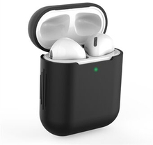 Silicone Bluetooth Earphone Charging Case Cover Protective Case for Apple AirPods with Charging Case