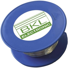BKL Electronic Kobbertråd Udvendig diameter (uden isoleringslak): 0.80 mm 110 m
