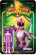 Super7 Mighty Morphin' Power Rangers Reaction Figure - Pink Ranger