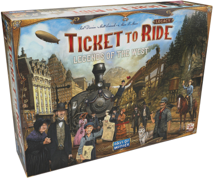Ticket to Ride Legacy - Legends of the West Board Game
