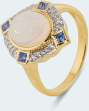 Harry Ivens Ring mit Äthiopischem Opal