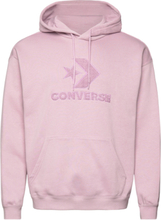 "Loose Fit Center Front Large Logo Star Chev Po Hoodie Bb Sport Sweatshirts & Hoodies Hoodies Pink Converse"