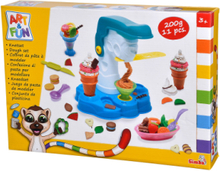Art & Fun Dough Set Ice Cream Station Toys Creativity Drawing & Crafts Craft Play Dough Multi/patterned Simba Toys