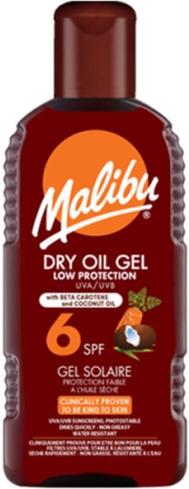 Malibu Dry Oil Gel With Beta Carotene SPF 6 200 ml