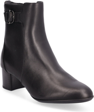 Linnae Up Shoes Boots Ankle Boots Ankle Boots With Heel Black Clarks