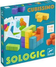 Cubissimo Toys Puzzles And Games Games Educational Games Multi/mønstret Djeco*Betinget Tilbud