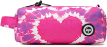 Pennskrin HYPE Heart Hippy Tie Dye Pencil Case TWLG-885 Pink
