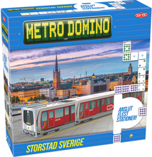 Metro Domino Storstad Sverige Spel