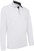 Ls Performance Polo Sport Polos Long-sleeved White Callaway