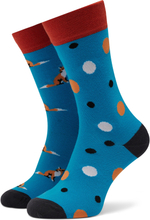 Ankelstrumpor unisex Funny Socks Fox SM1/10 Blå