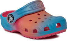 Sandaler och Slip-ons Crocs Crocs Classic Color Dip Clog T 209043 Hyper Pink/Multi 6WA