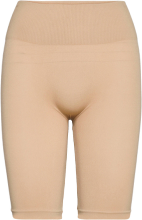 Pclondon Shorts Noos Bc Lingerie Shapewear Bottoms Brown Pieces